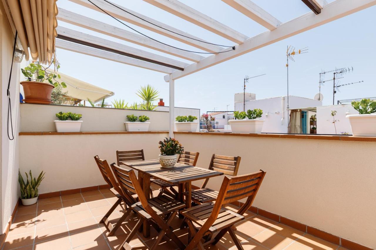 Sitges Centre Deluxe Penthouse Apartment Buitenkant foto